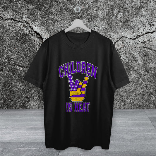 Children In Heat - Heavy Oversized Organic Shirt
