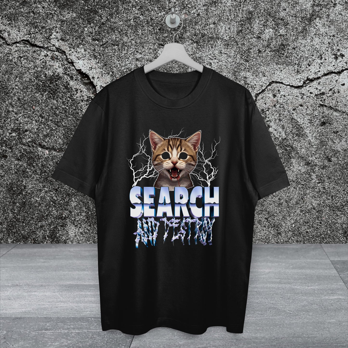 Chrome Search And Destroy - Heavy Oversized Organic Shirt