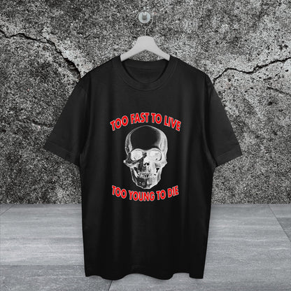 Too Fast - Heavy Oversized Organic Shirt