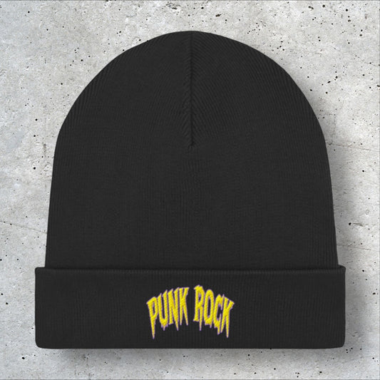 Punk Rock Organic Beanie