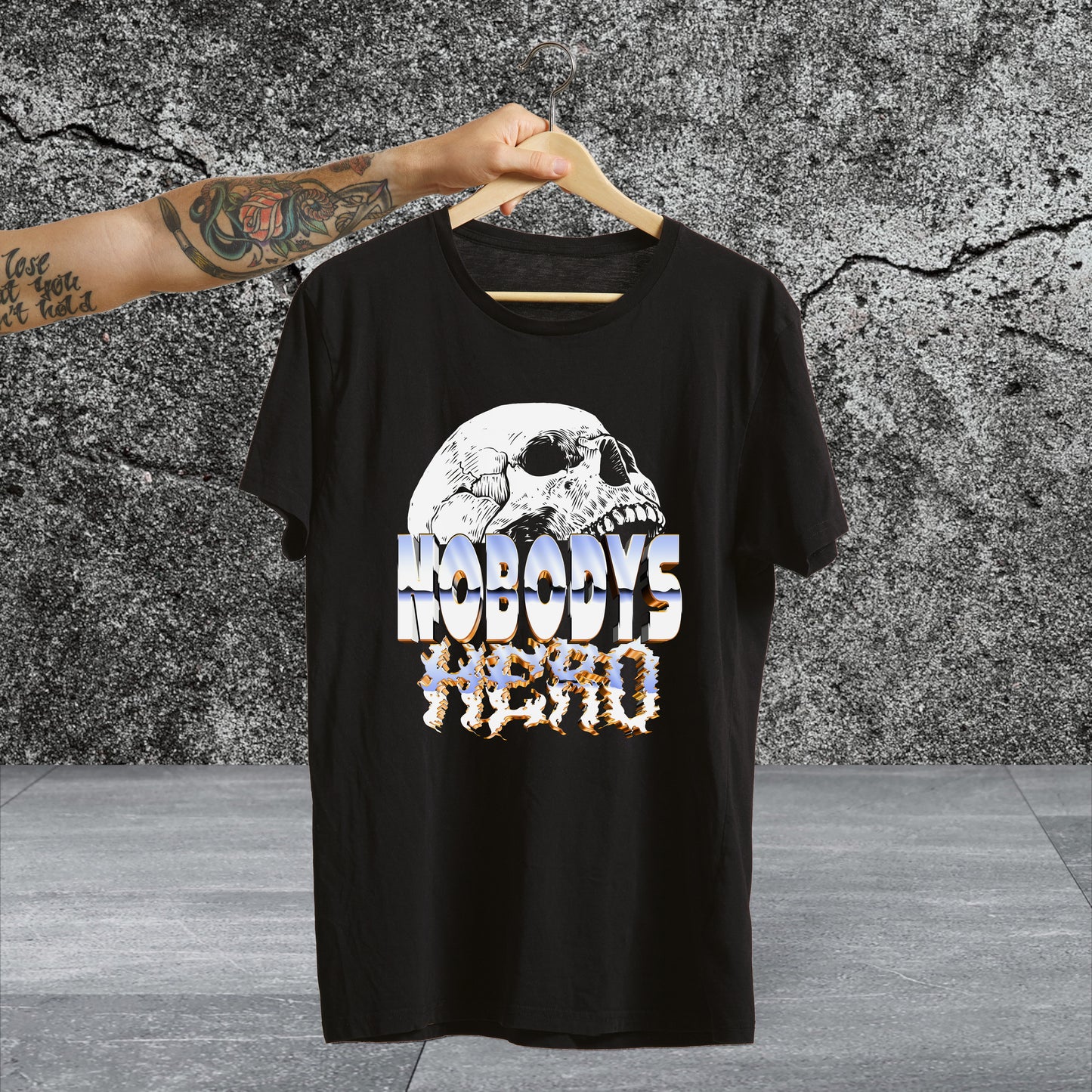 Chrome Hero Skull