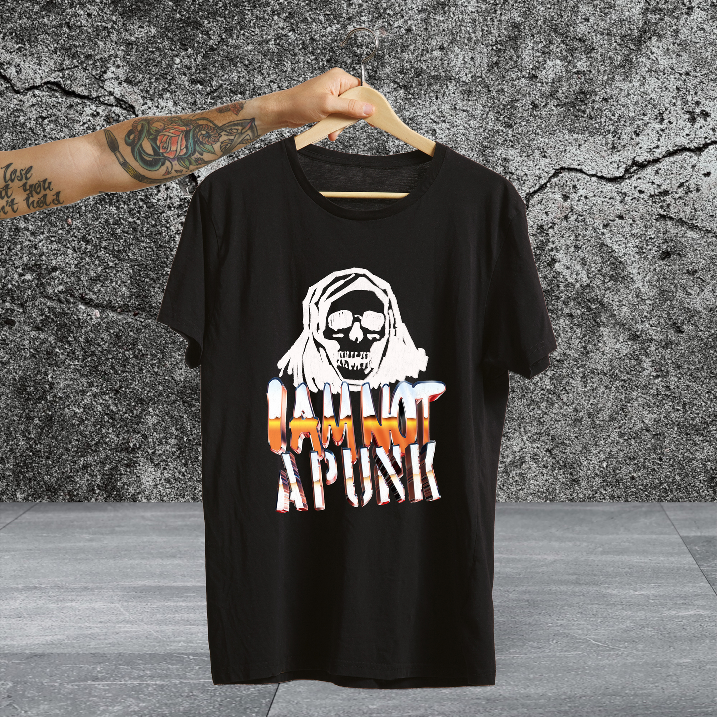 Chrome No Punk - Premium Shirt