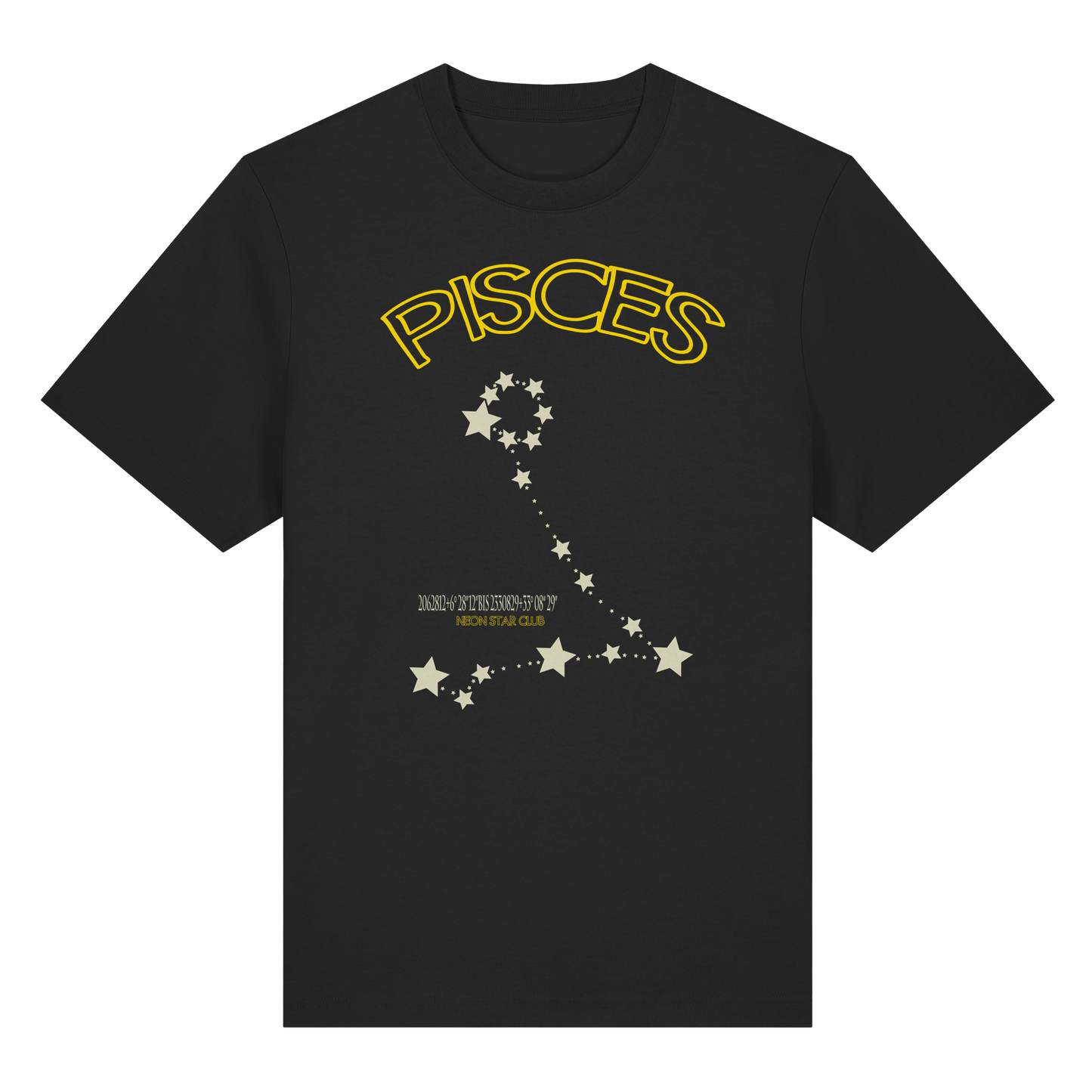 Sternbild Fische - Organic Heavy T-Shirt